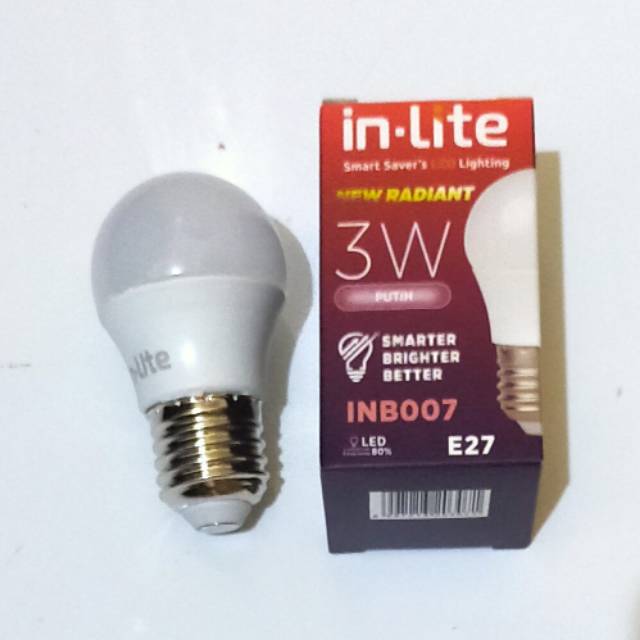 Inlite led bulb 3w