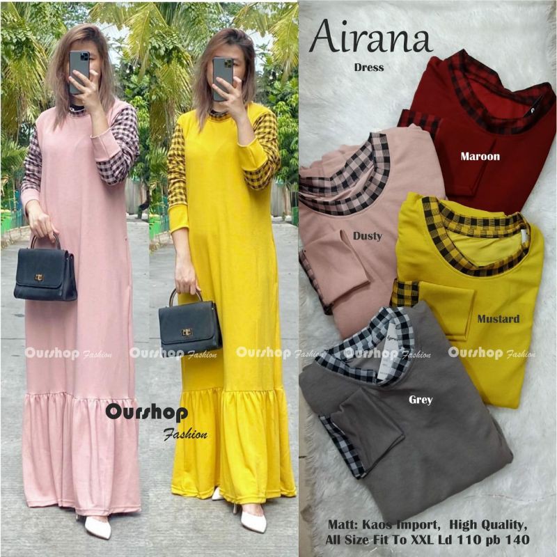 Airana Dress by Ourshop Fashion