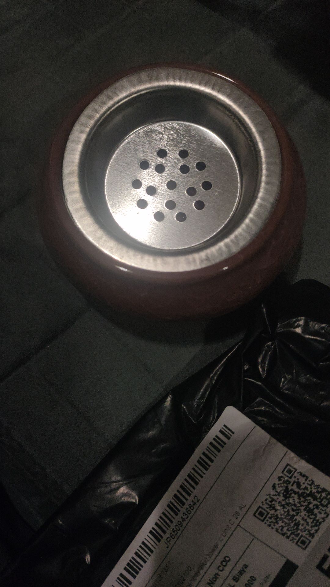 Tempat Bakaran Dupa Bukhur  Desain Ice Crack Kreatif Bahan Keramik