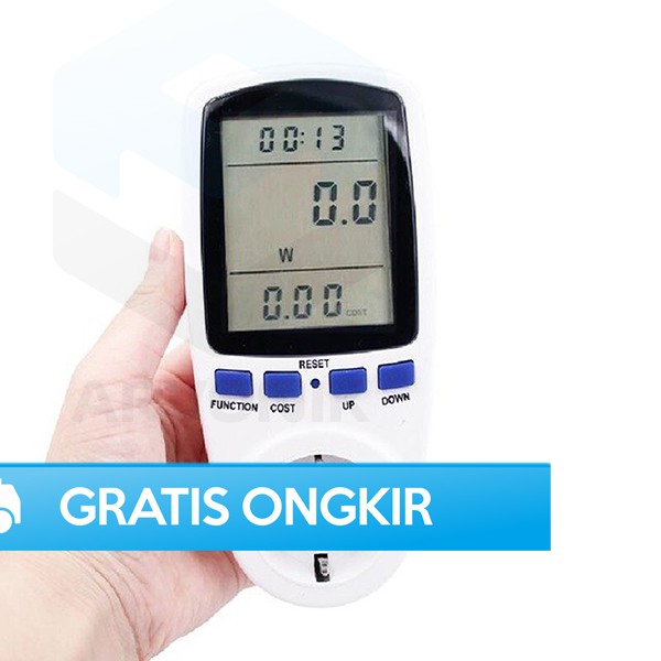 KWH METER DIGITAL TAFFWARE KWE-PM01 ORIGINAL ALAT PENGUKUR MULTIFUNGSI