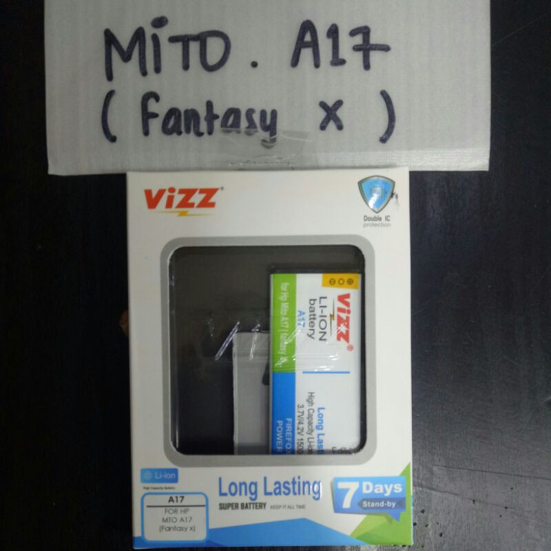 Baterai Vizz Mito A17