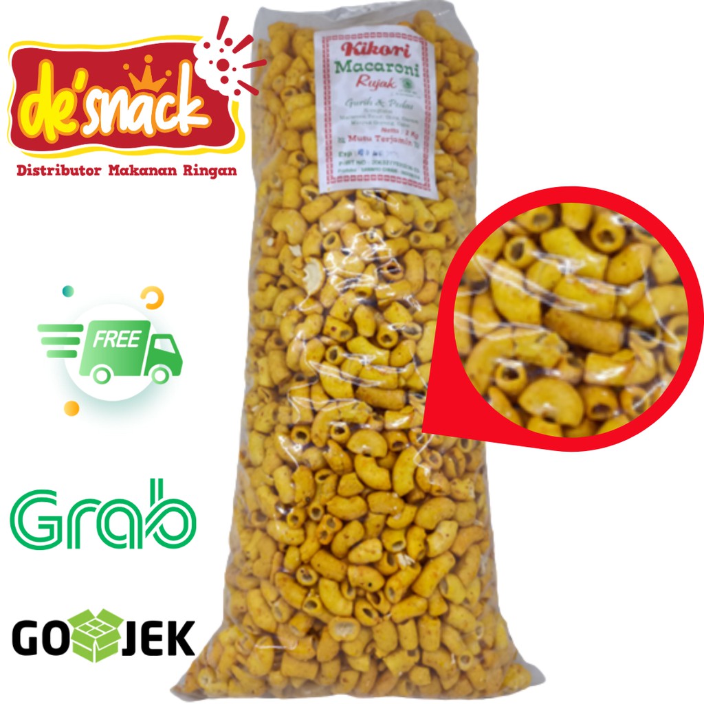 

Distributor/Grosir/Snack/Cemilan/MACARONI RUJAK merk Kikori