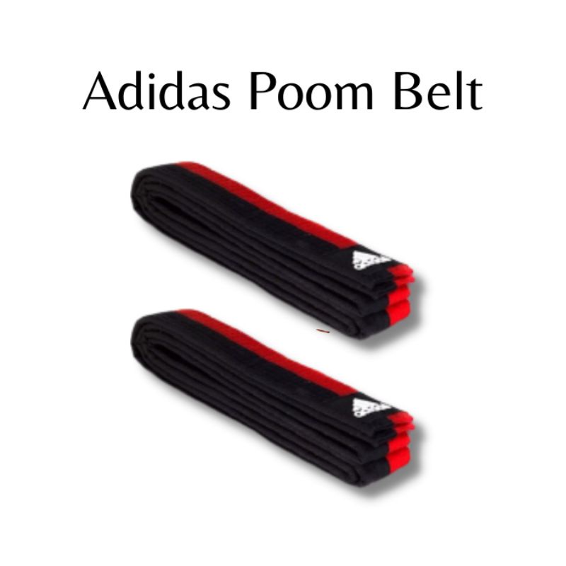 SABUK BELADIRI TAEKWONDO - ADIDAS POOM BELT
