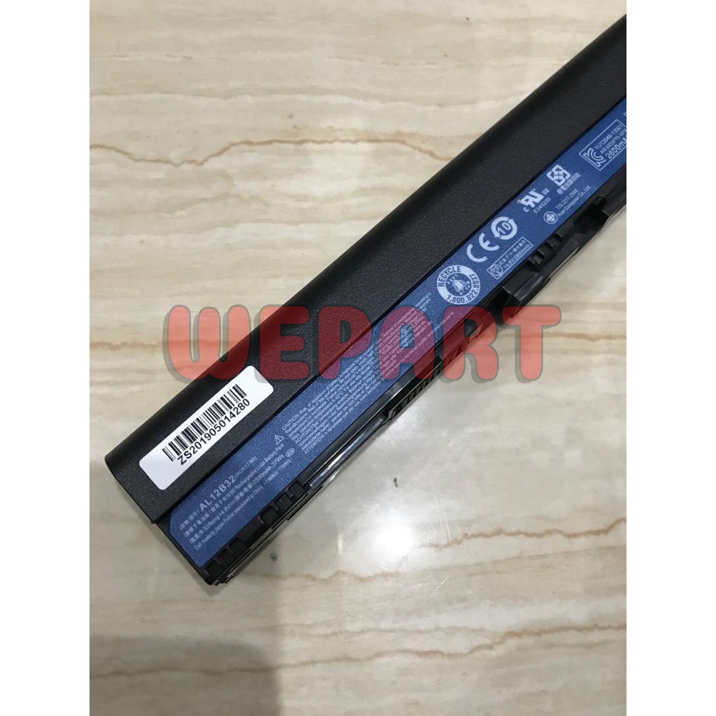 Baterai Laptop Acer Aspire V5-121 756 725 Ao725 ao756 V5-131 V5-171 al12b32 AL12B31 AL12B32