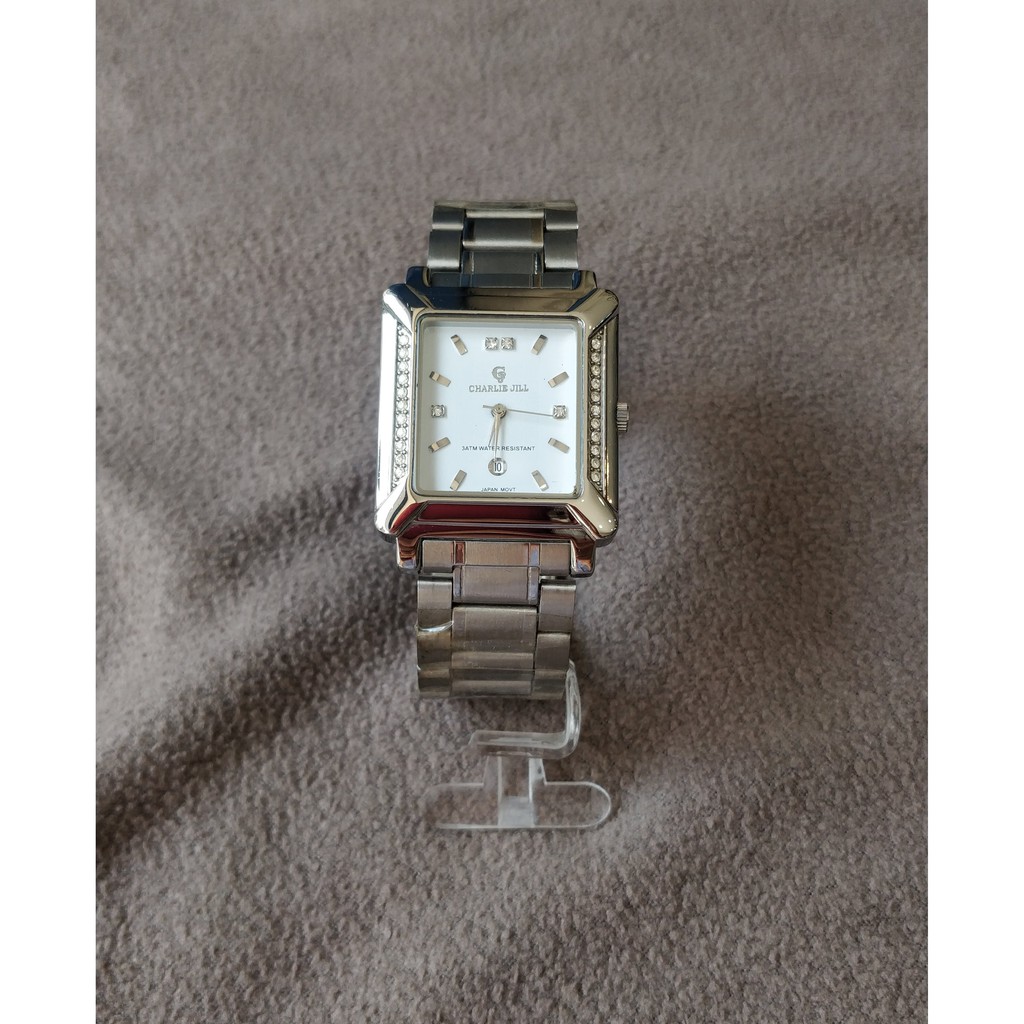 charlie jill 1016M jam tangan wanita original Stainless Steel