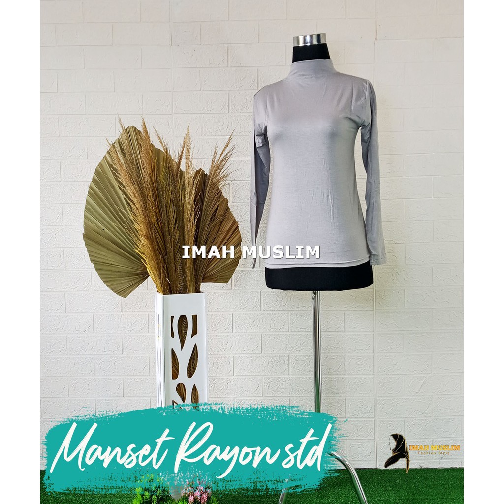 PROMO MANSET BADAN POLOS TEBAL ADEM TURTLENECK BAHAN KAOS TIDAK LICIN