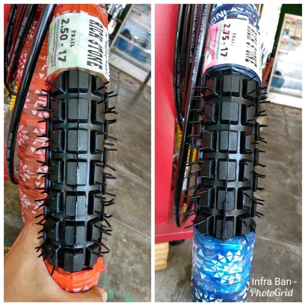 BAN MOTOR BEBEK SEMI TRAIL 1 SET 275 17 DAN 250 17 Shopee Indonesia BAN MOTOR BEBEK SEMI TRAIL 1 SET 275 17 DAN 250 17 Shopee Indonesia