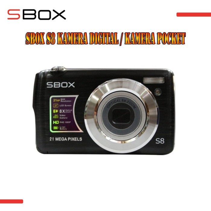 SBOX S8 Kamera Digital / Kamera Pocket