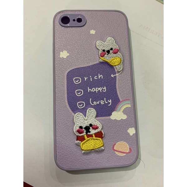 Case Iphone 8 purple Bunny (second)