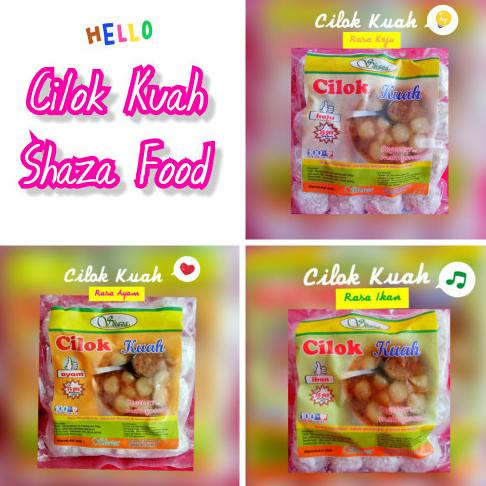 

Cilok Kuah merk Shaza isi 15 biji (plus bumbu pedas + jeruk nipis)