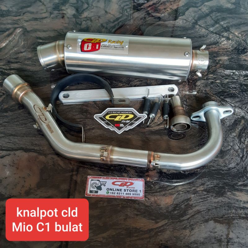 Knalpot cld original Mio/Nouvo/Fino type C1