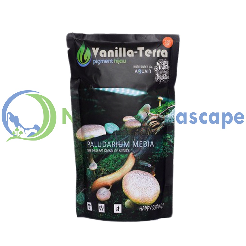 MEDIA TANAM PALUDARIUM / AQUAIR VANILLA TERRA 1 L / SUBSTRATE PALUDARIUM / AQUARIUM PALUDARIUM AQUAS