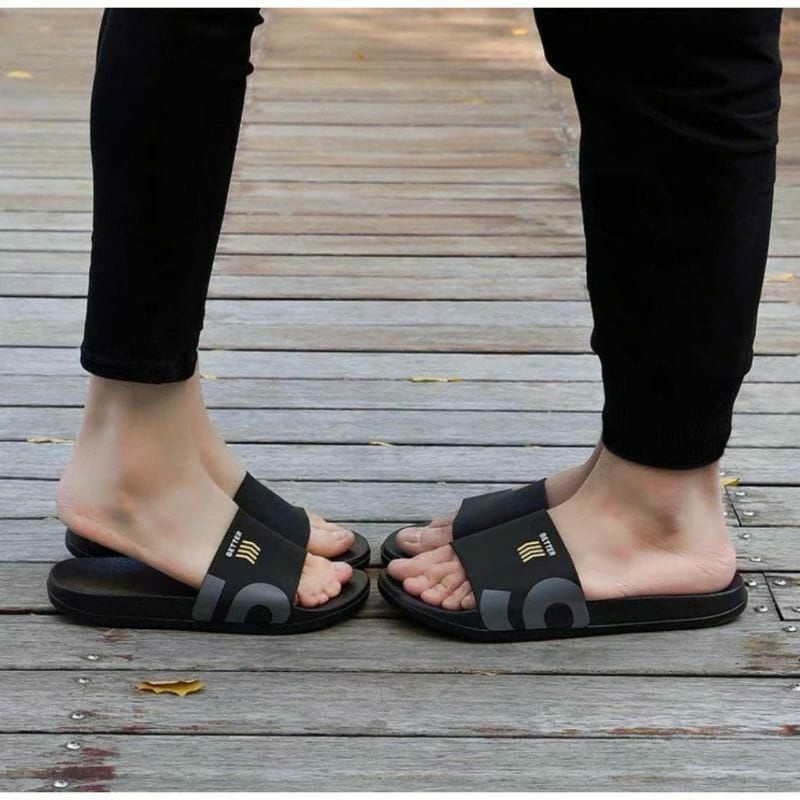 (COD) Sandal Pria/Wanita/Sandal Slop karet BETER