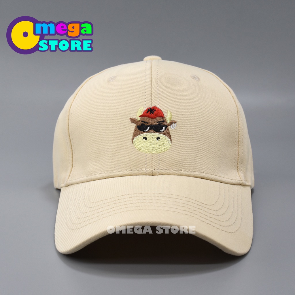 Topi Distro Logo Sapi Topi Bisbol Premium Baseball Cap Unisex Pria Dan Wanita Simpel Kekinian 234