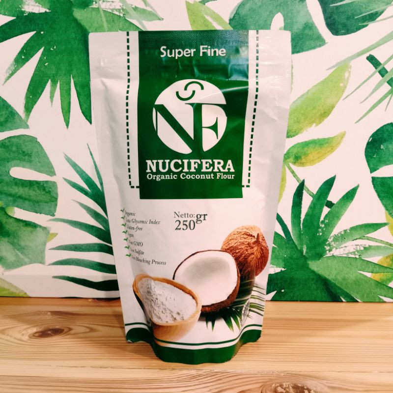 

Nucifera Organic Coconut Flour / Tepung Kelapa Organik 250 gr