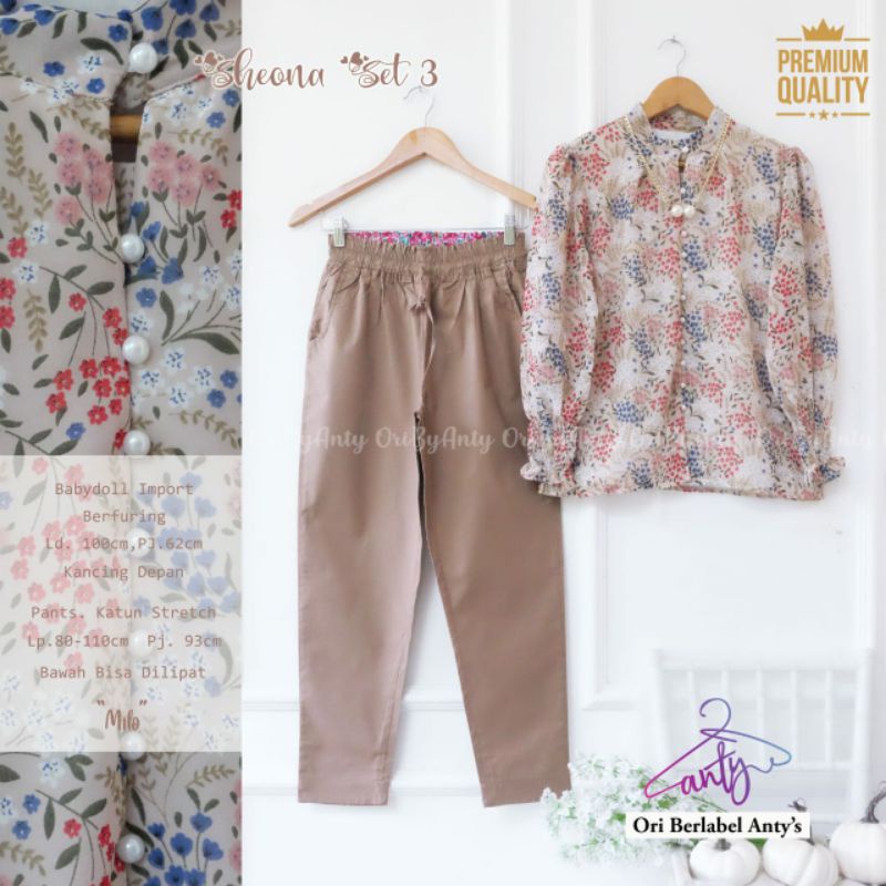 TIARA SET + SHEONA SET ori by ANTY