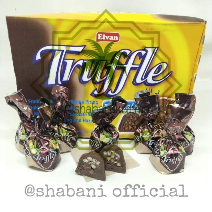 

Coklat Arab - Coklat Truffle Hazelnut Box 2Kg / Coklat Arab / Oleh Haji Dan Umroh