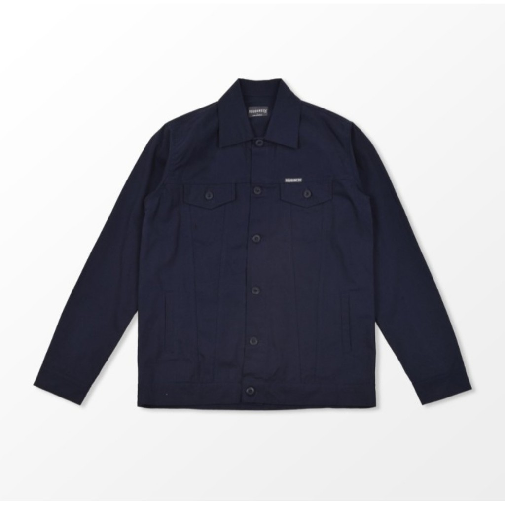 Roughneck NAVY GORGEOUS TRUCKER TWILL JACKET