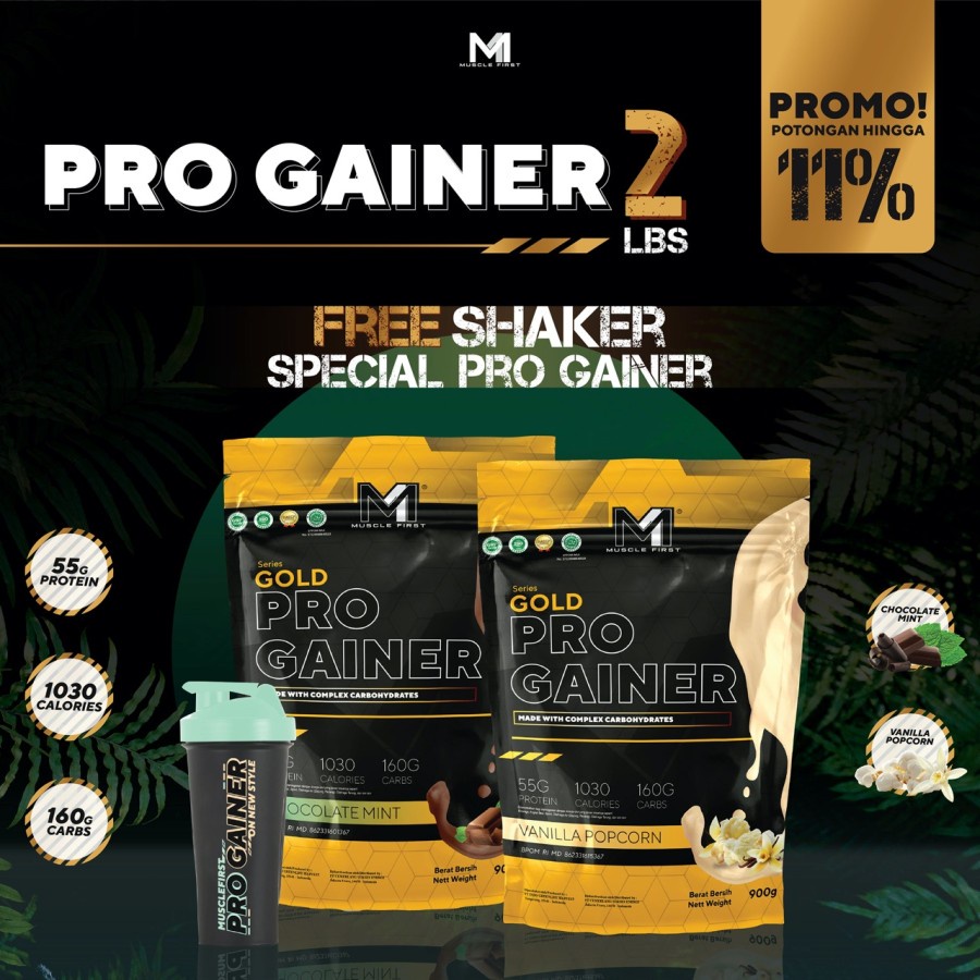 M1 Muscle First Gold Series Pro Gainer 2 Lbs