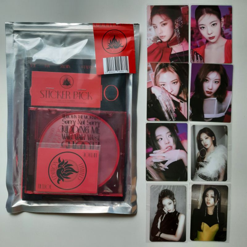 ITZY GUESS WHO LIMITED EDITION SHARING ALBUM ONLY PHOTOCARD PC YEJI LIA RYUJIN CHAERYOUNG YUNA