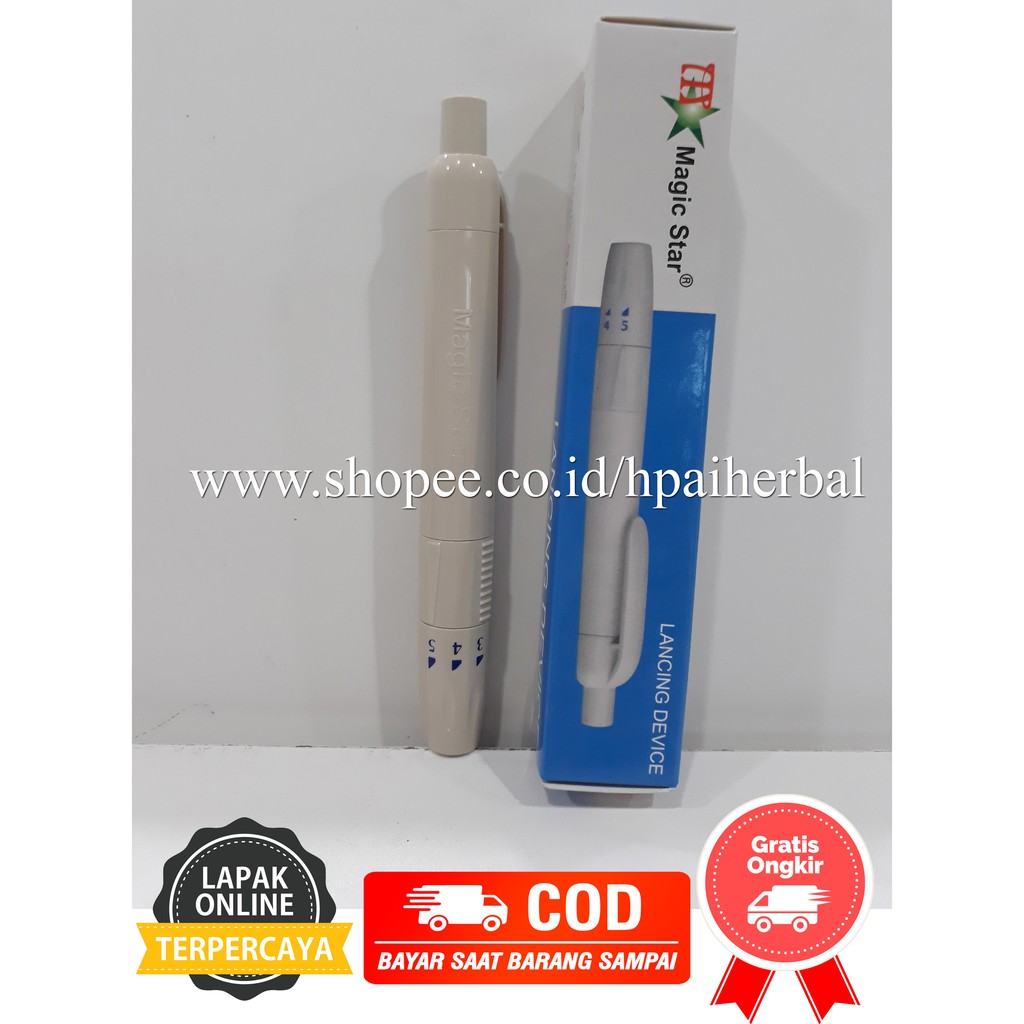 Pena lancing Bekam - Lancing  Magic Star