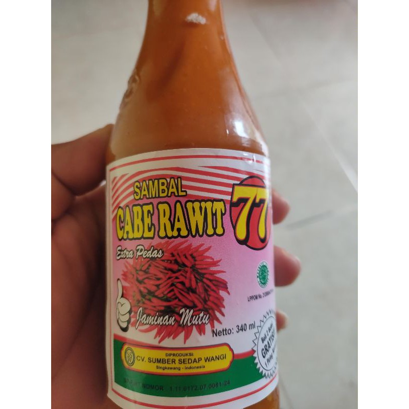 

Sambal Cabe Rawit 77 Singkawang