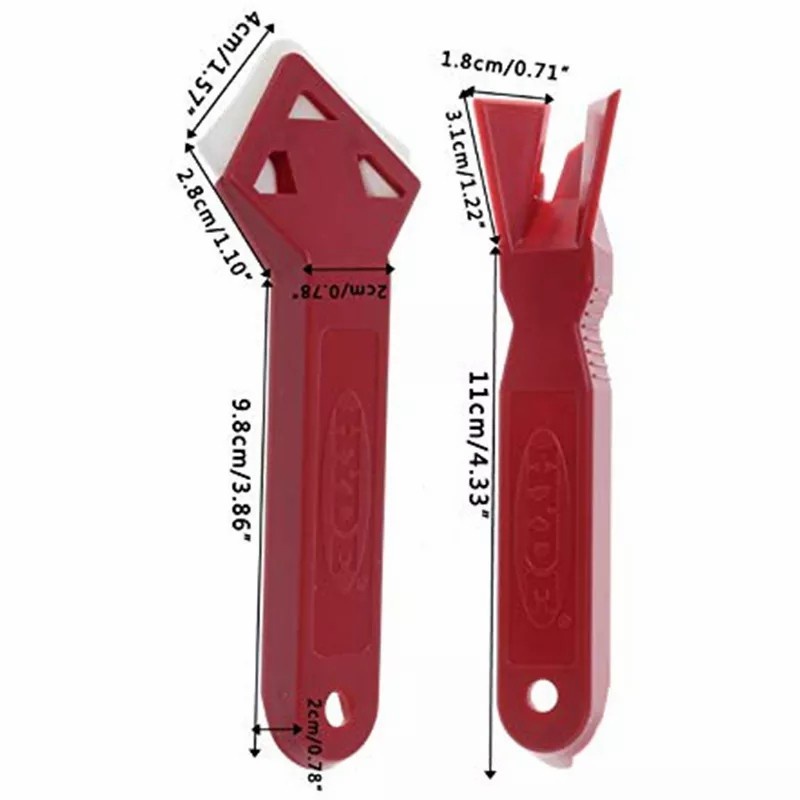 Alat Nat Keramik Alat Dempul Nut Keramik Isi 2pcs Scraper Tools