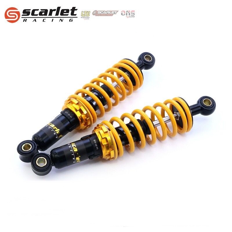 Shockbreaker SCARLET 280 320 340 360 BRAZUCA 3521 Shock absorber SKOK SHOCKBREAKER UNIVERSAL ALL MOTOR BEBEK MOTOR BESAR PEREDAM KEJUT ALL MOTOR SEGALA MOTOR