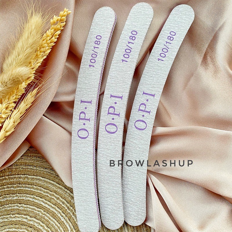 KIKIR KUKU NAIL FILE LENGKUNG 100 180 buffer kikir asah asa kuku mani pedi Produk Good Quality