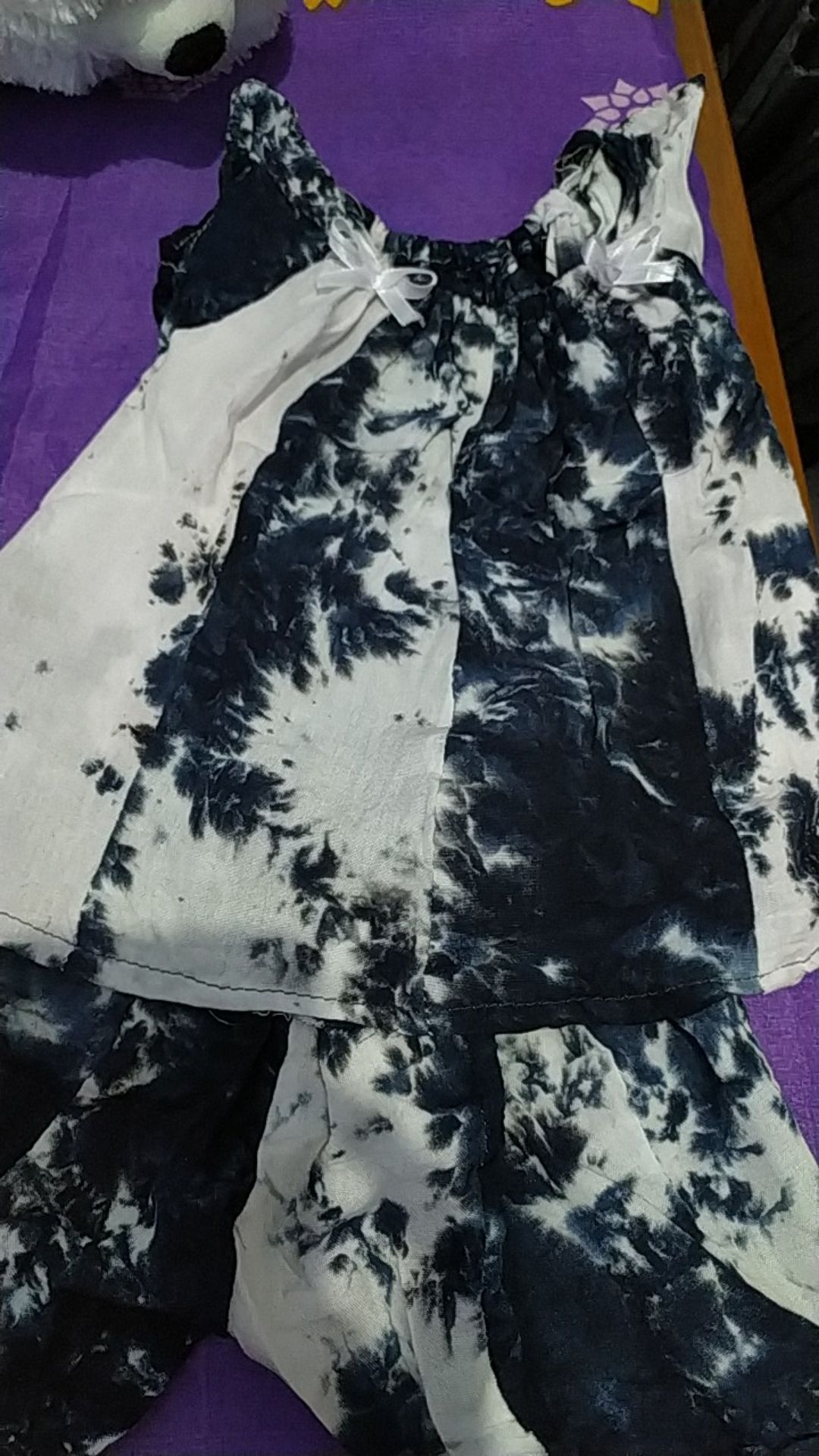 Setelan Batik Anak Rayon / Babydoll Baju Tidur Anak Perempuan Murah Grosir Set Perca Klw