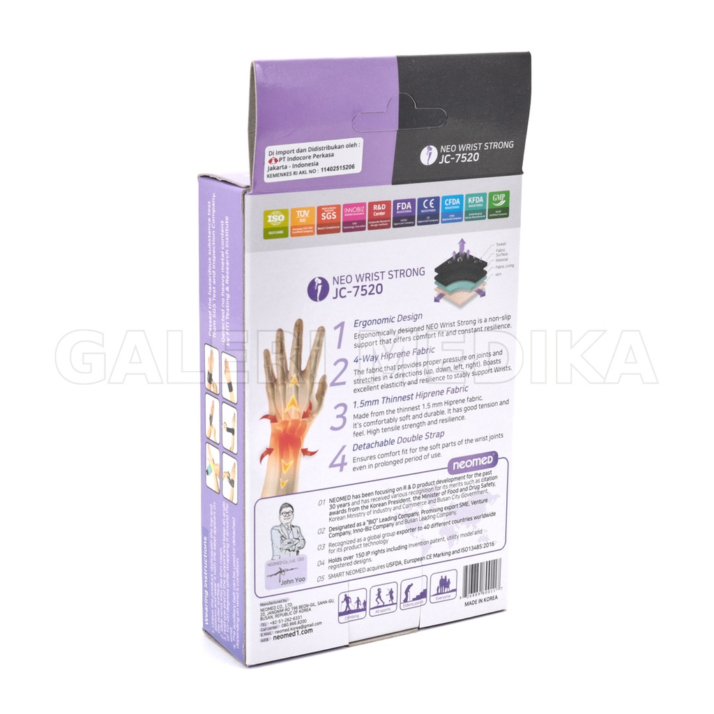 Neomed Neo Wrist Strong JC-7520 - Pelindung Pergelangan Tangan