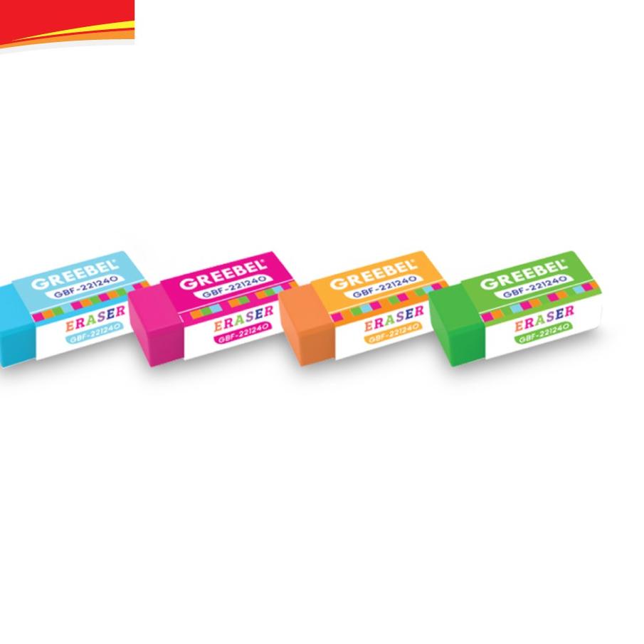 

Terlaris GREEBEL Penghapus Warna Warni /Eraser Colorful GBF 221240 box 팝