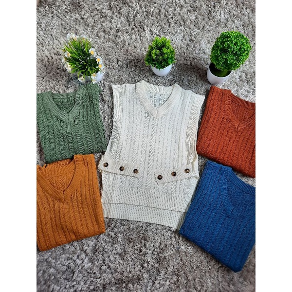 Vest Korea Vest Rajut Pria Vest Motif Vest Kasual Vest Rajut Vest Korea G9W7 Vest Fashion Vest Overs