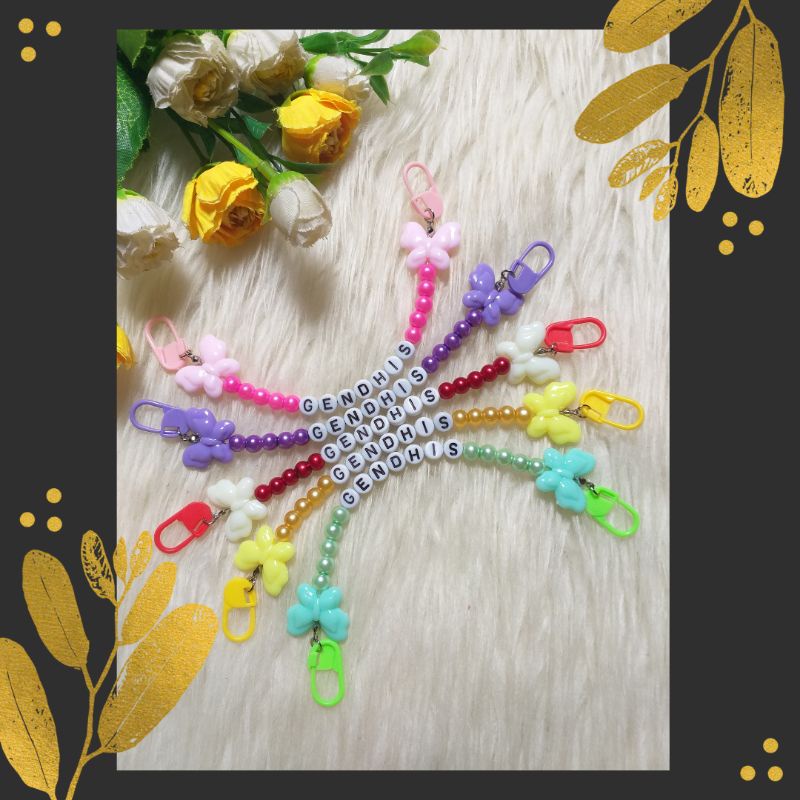 Konektor Masker Nama Anak Pengait Masker Reques Nama Custom Nama