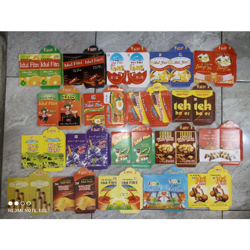 

amplop lebaran gambar snack 1 pak isi 10 pcs