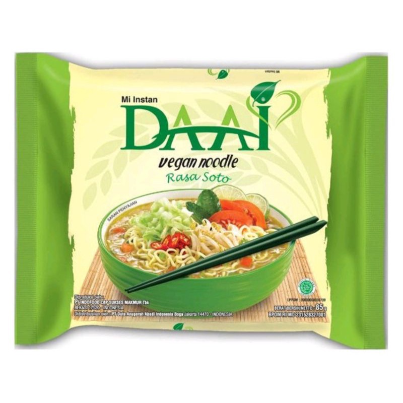 

DAAI Vegan Noodle Rasa Soto 85gr
