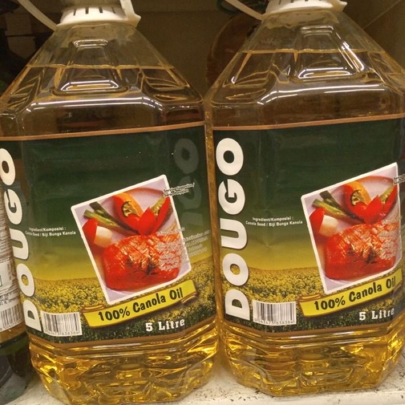 

dougo pure 100% canola oil 5 liter