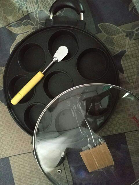 Cetakan Kue Lumpur 8 Datar Anti Lengket