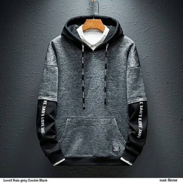 Sweater Love2 rain hoodie
