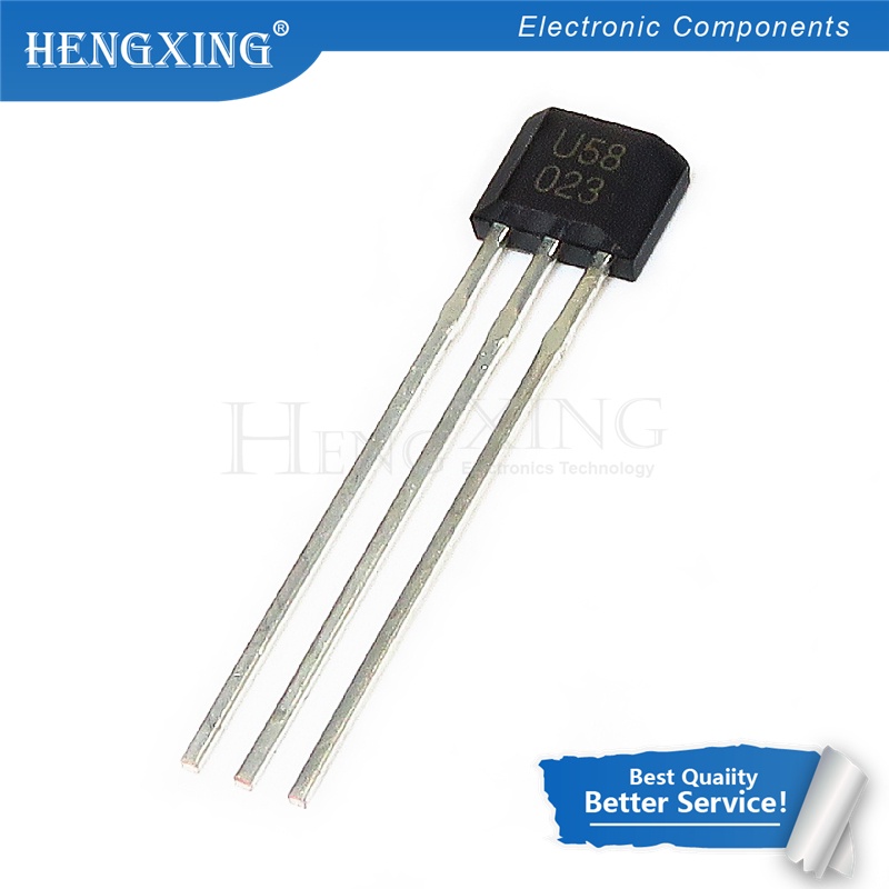 100pcs Sensor Hall US5881 US5881E US5881EUA US5881KUA U58 TO-92UA