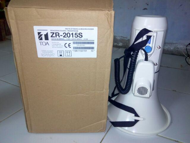 Megaphone TOA ZR 2015 S Dengan Sirine Original | Shopee