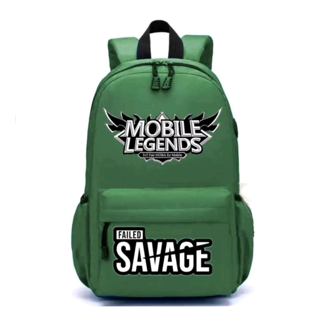 TAS RANSEL ANAK LAKI LAKI SAVAGE MOBILE LEGEND TAS SEKOLAH ANAK PG PAUD TK SD ANAK COWOK MURAH