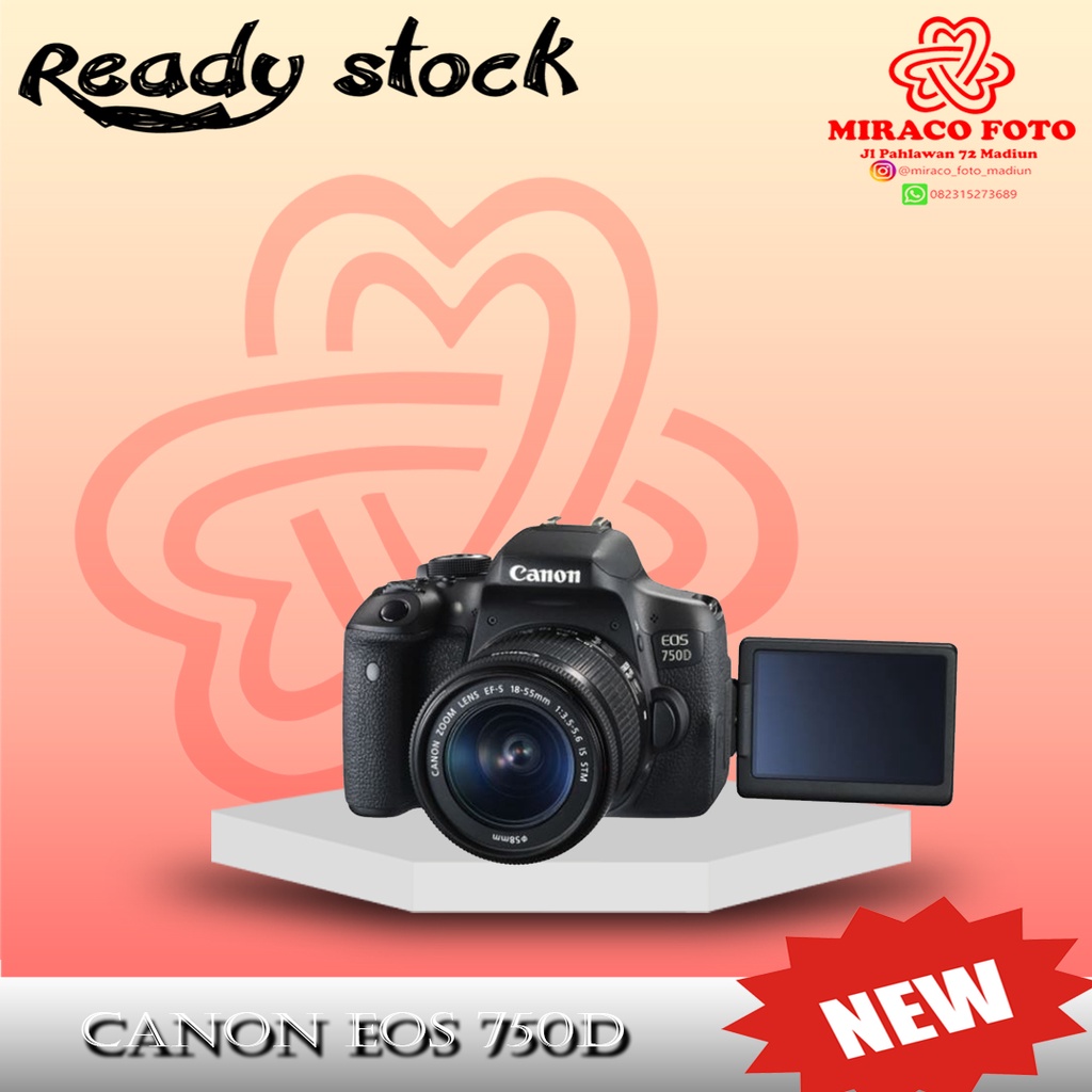 CANON EOS 750D Kit 18-55mm IS STM / EOS 750 D / EOS 750D / 750D