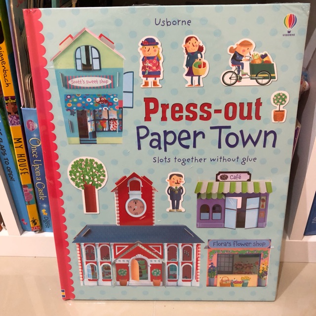 Usborne Press-out paper town