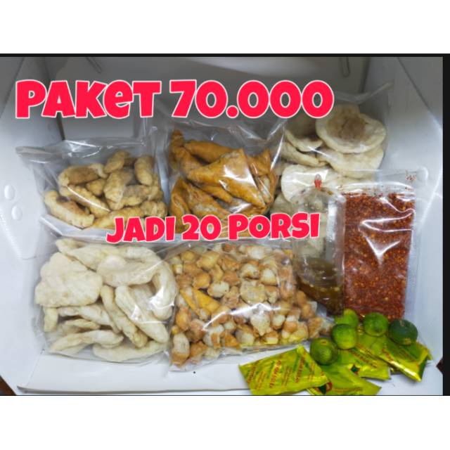 

CUANKI PAKET KUMPLIT 70.000 TERMURAH !!!