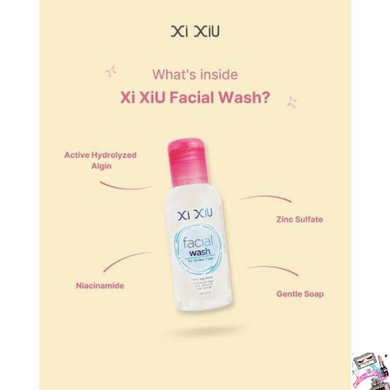 ☃Cutezz_Ching1☃Xi Xiu Facial Wash_Micellar Water_Make Up Remover_Facial Toner 100ml