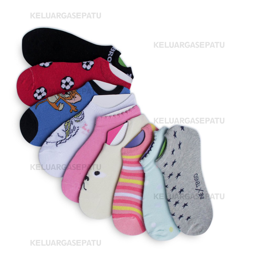 kaos kaki anak pendek motif KAOS KAKI karakter ukuran PAUD TK SD KAOS KAKI pendek anak SEMATA KAKI