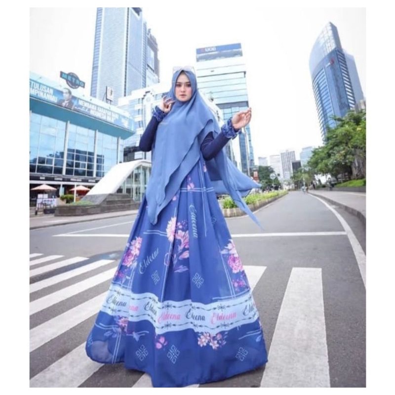 Gamis Set Ameera Series By Eldeena / Gamis dewasa / setelan muslim / pakaian wanita / dress syari bi