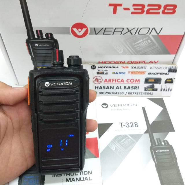 HT VERXION T-328 VHF ORIGINAL - JUAL HT DIGITAL VERXION T 328 MURAH