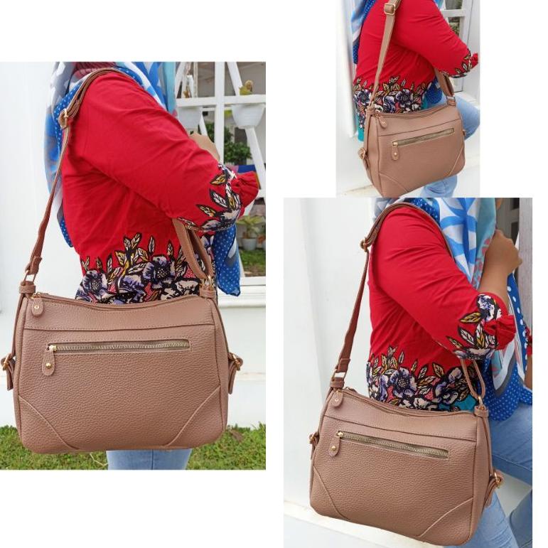Model Terkini.. Tas papirut size L kulit jeruk tebal 33X24 84